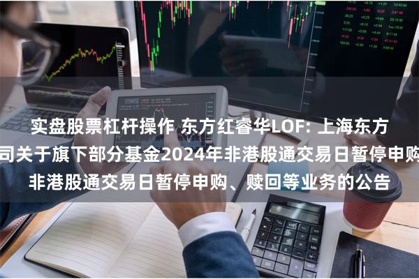 实盘股票杠杆操作 东方红睿华LOF: 上海东方证券资产管理有限公司关于旗下部分基金2024年非港股通交易日暂停申购、赎回等业务的公告