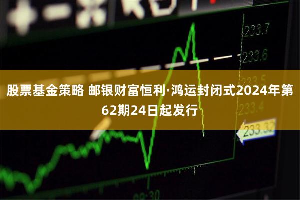 股票基金策略 邮银财富恒利·鸿运封闭式2024年第62期24日起发行