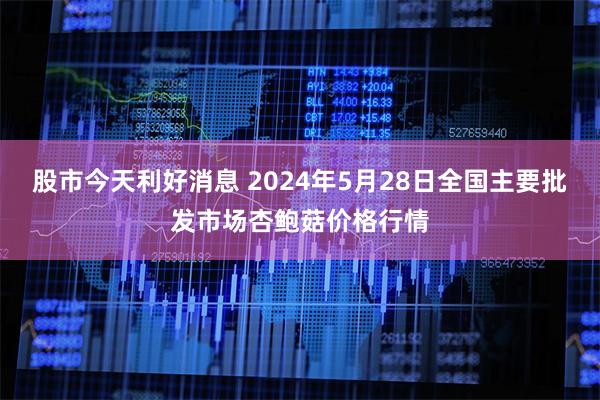 股市今天利好消息 2024年5月28日全国主要批发市场杏鲍菇价格行情